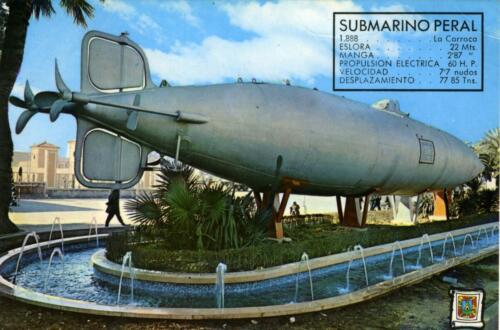 Submarino-1888-Cartagena-Spagna